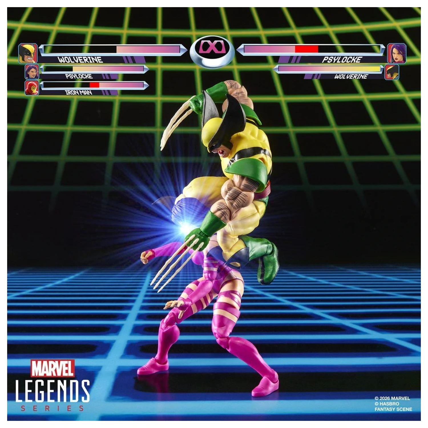 Marvel Legends Series Wolverine Vs Psylocke balenie 2 figúrky 15cm produktová fotografia