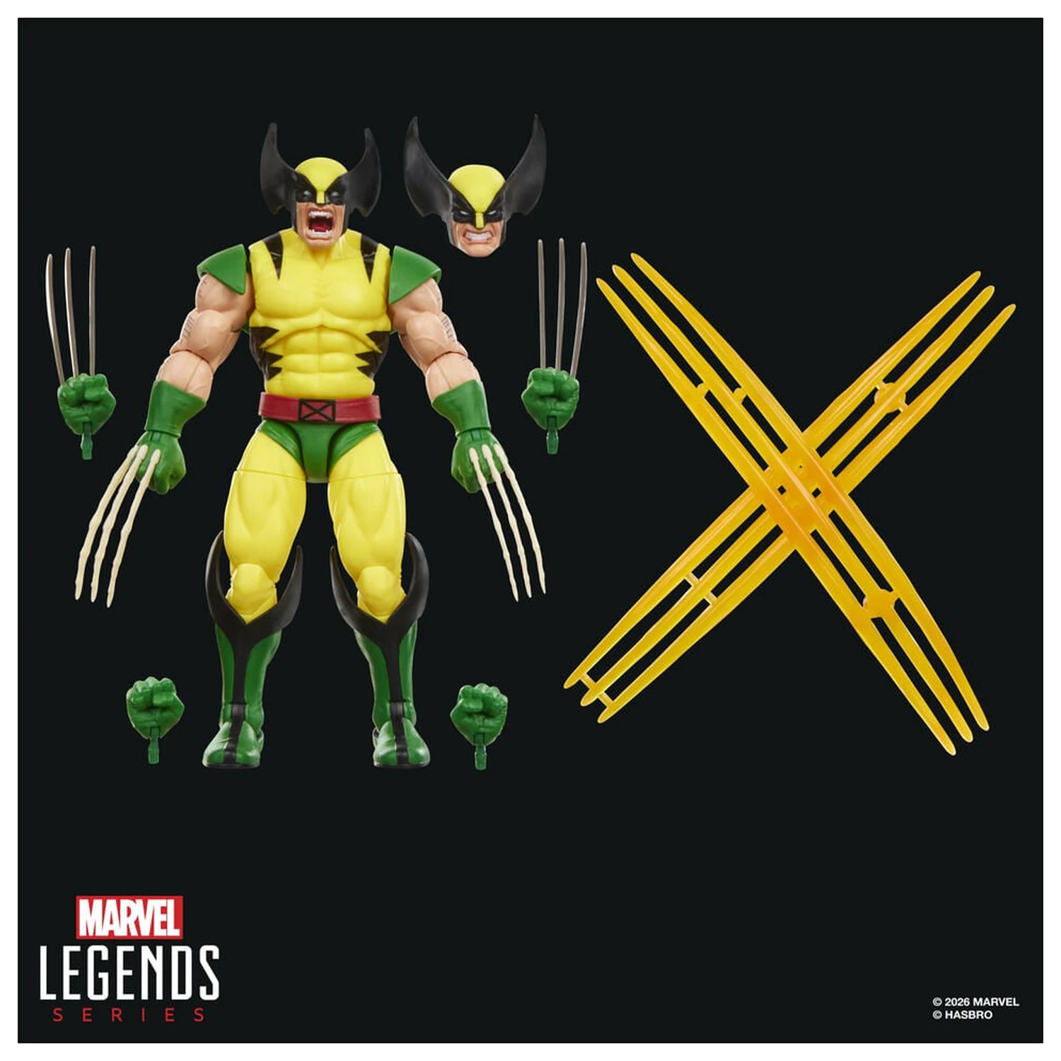 Marvel Legends Series Wolverine Vs Psylocke balenie 2 figúrky 15cm produktová fotografia