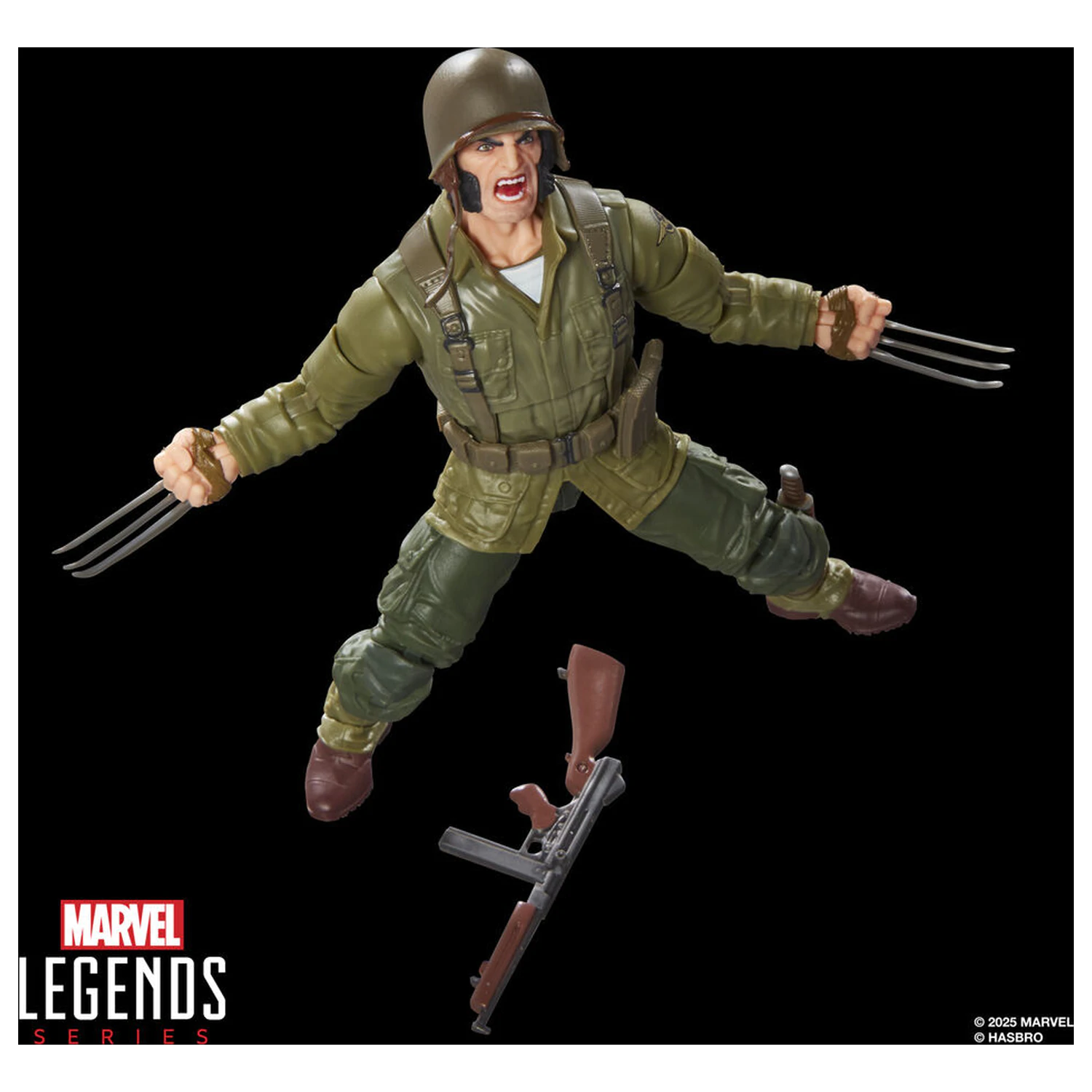 Marvel Legends Series Wolverine WwIl Logan figúrka 15 cm produktová fotografia