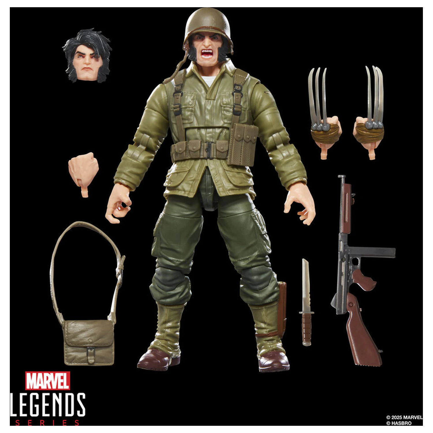 Marvel Legends Series Wolverine WwIl Logan figúrka 15 cm produktová fotografia