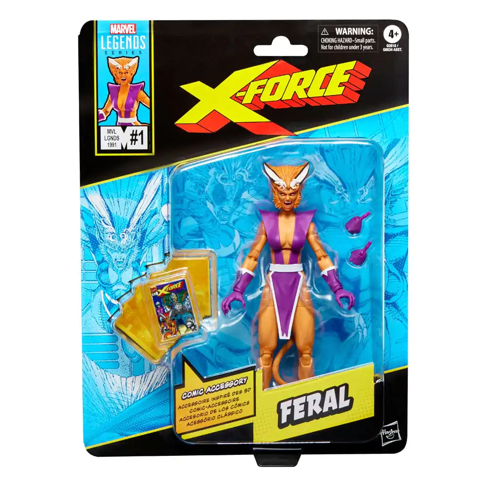 Marvel Legends Series X-Force Feral figúrka 15cm produktová fotografia
