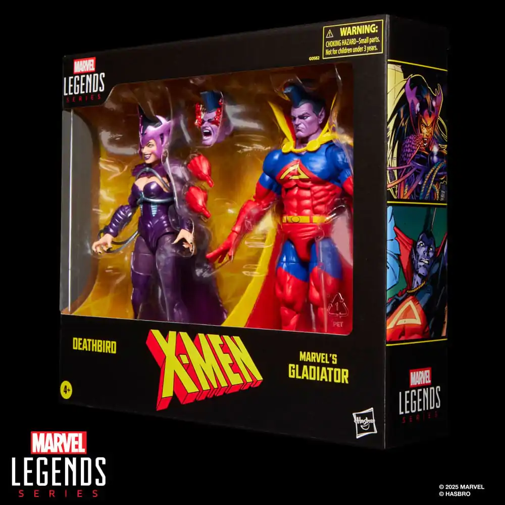 Marvel Legends Series X-Men Deathbird & Marvel's Gladiator balenie 2 figúrok 15cm produktová fotografia