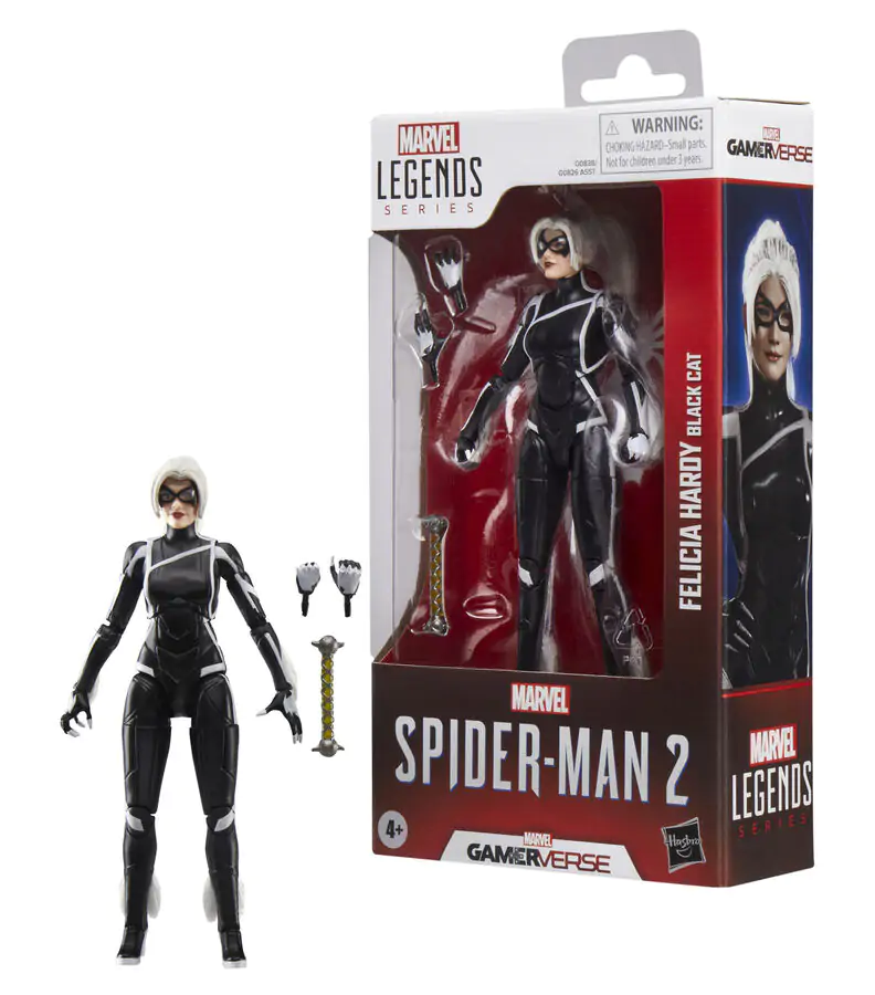 Marvel Legends Spider-Man 2 Felicia Hardy Black Cat figúrka 15 cm produktová fotografia