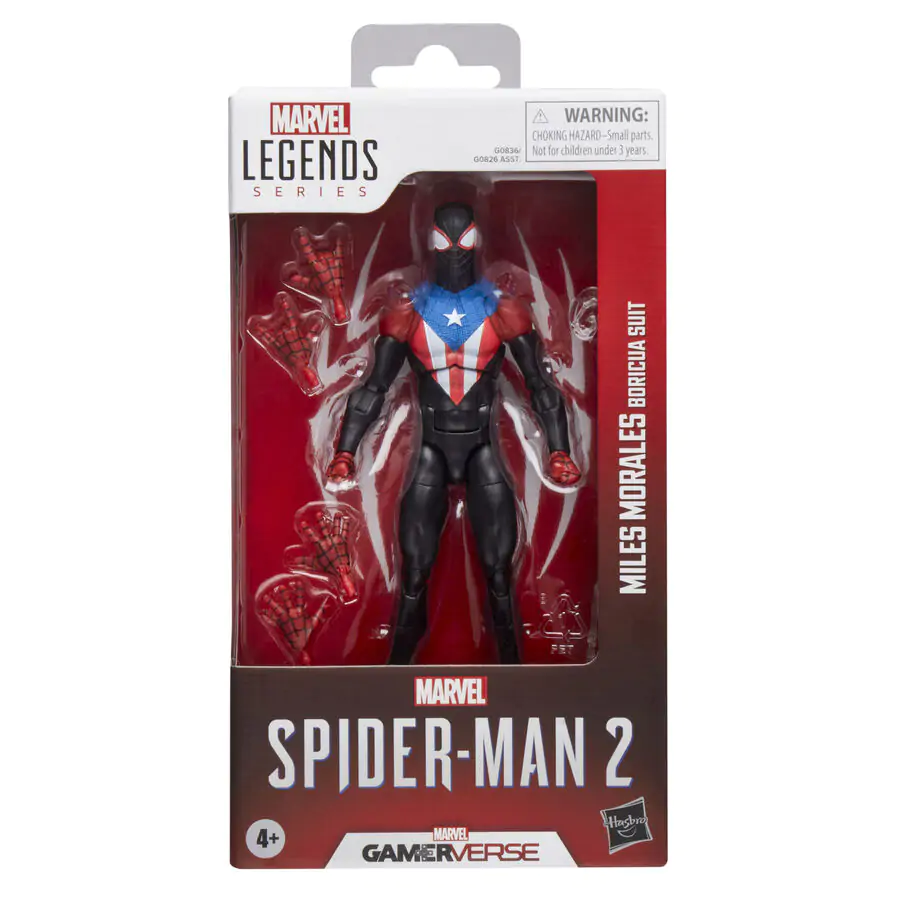 Marvel Legends Spider-Man 2 Miles Morales Boricua Suit figúrka 15 cm produktová fotografia