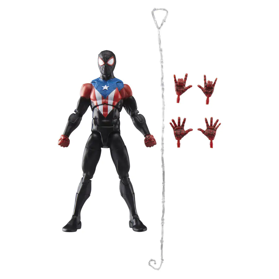 Marvel Legends Spider-Man 2 Miles Morales Boricua Suit figúrka 15 cm produktová fotografia