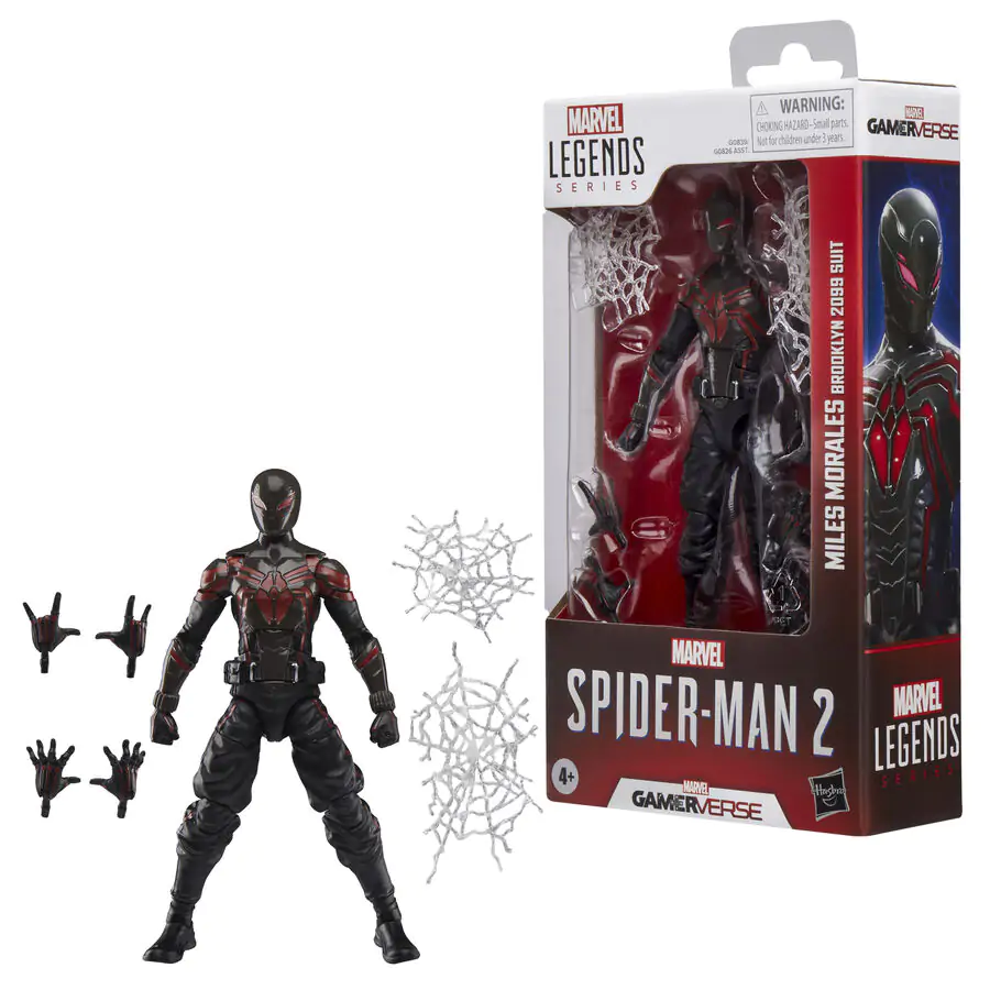 Marvel Legends Spider-Man 2 Miles Morales Brooklyn 2099 figúrka 15 cm produktová fotografia