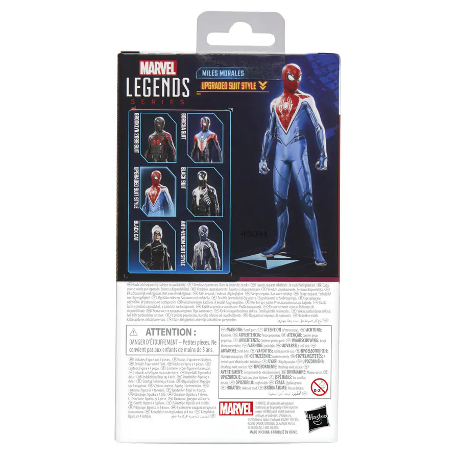 Marvel Legends Spider-Man 2 Miles Morales Upgraded Suit figúrka 15 cm produktová fotografia