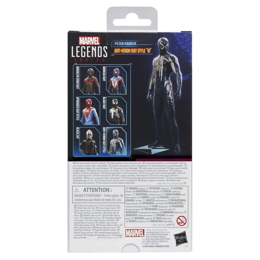 Marvel Legends Spider-Man 2 Peter Parker Anti-Venom Suit Style figúrka 15 cm produktová fotografia