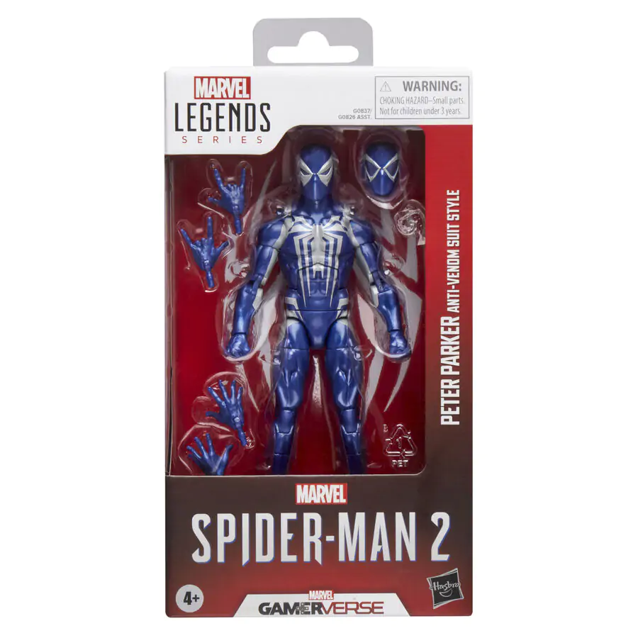 Marvel Legends Spider-Man 2 Peter Parker Anti-Venom Suit Style figúrka 15 cm produktová fotografia