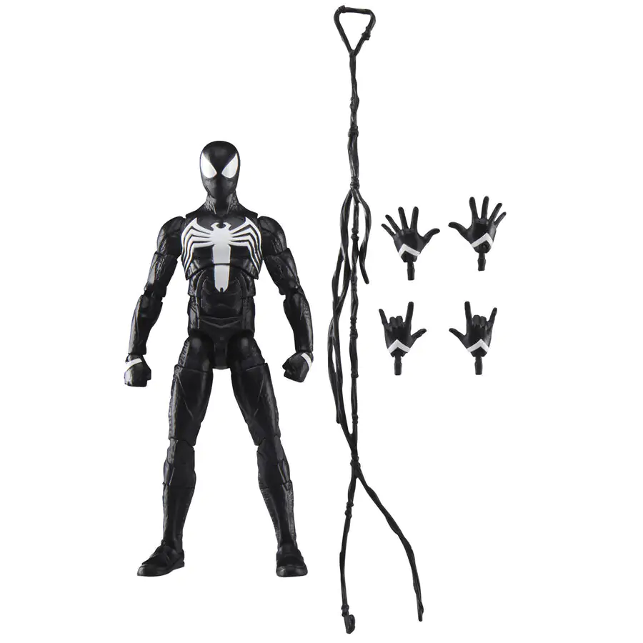 Marvel Legends Spider-Man 2 Peter Parker Black Suit figúrka 15cm produktová fotografia