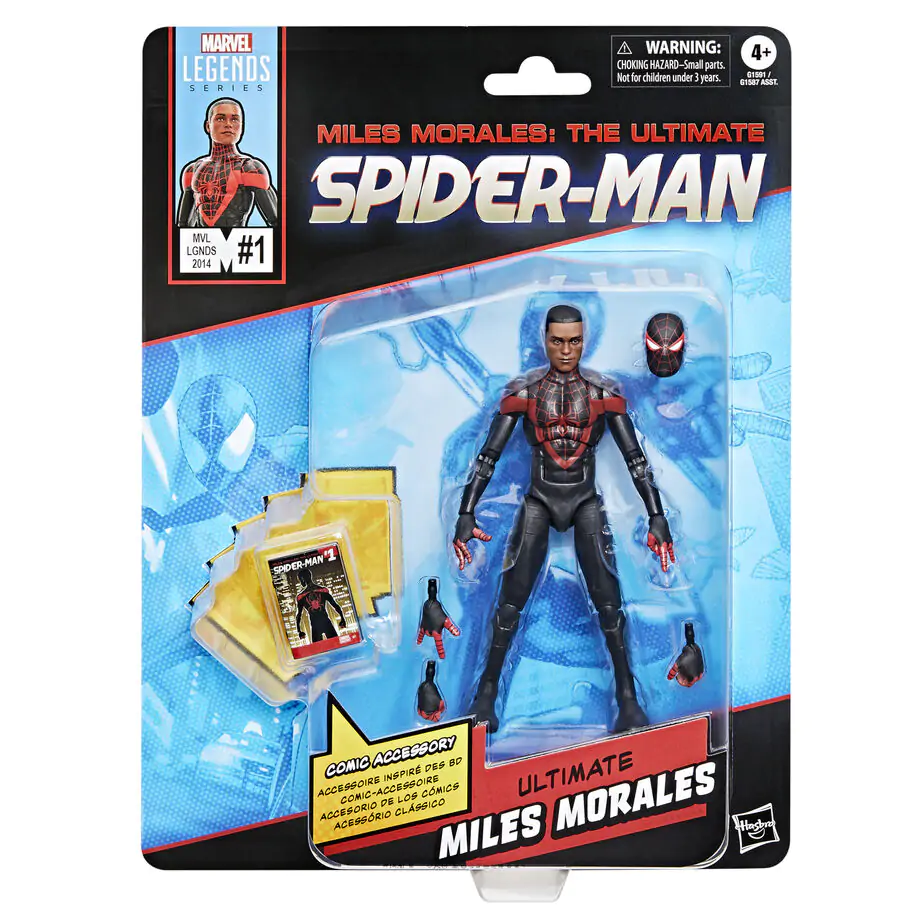 Marvel Legends Spider-Man Miles Morales Ultimate figúrka 15 cm produktová fotografia