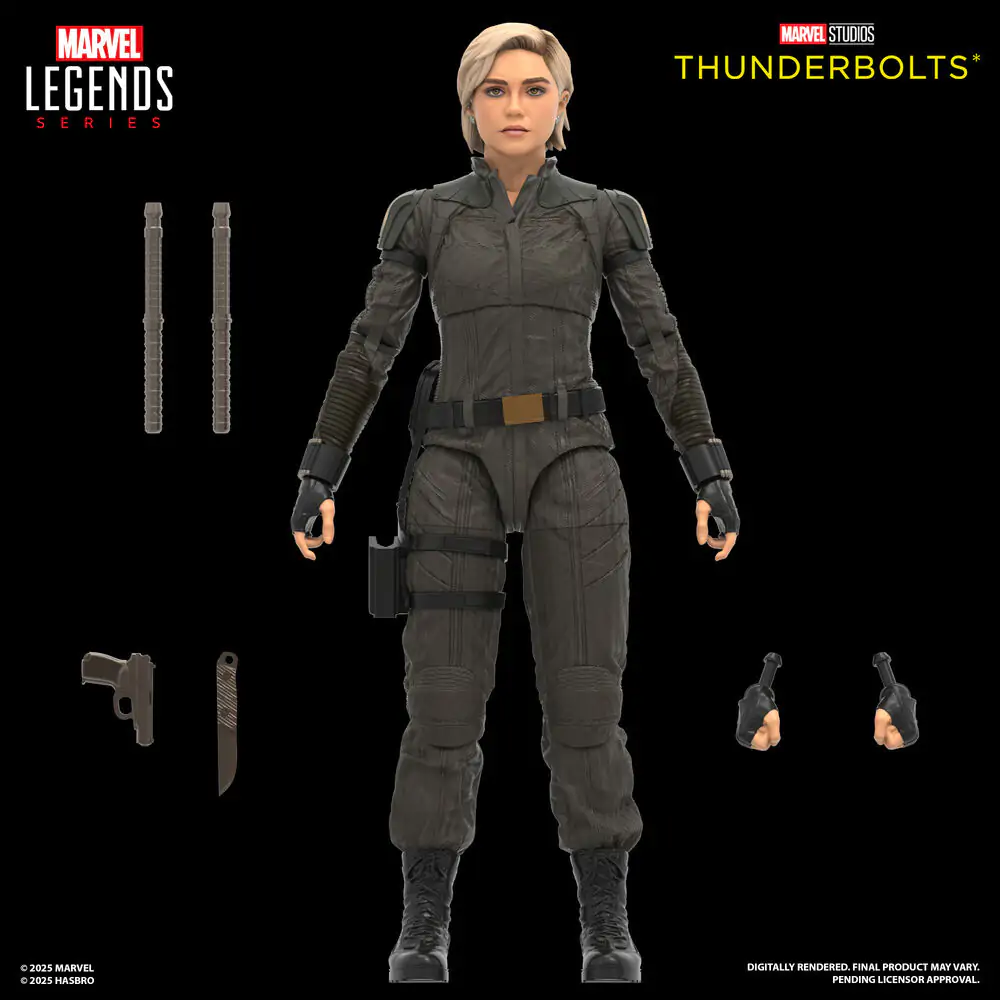Marvel Legends Thunderbolts Yelena Belova & Red Guardian balenie 2 figúrky produktová fotografia