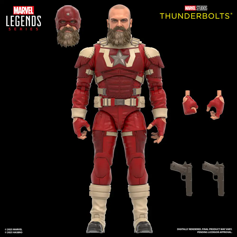 Marvel Legends Thunderbolts Yelena Belova & Red Guardian balenie 2 figúrky produktová fotografia