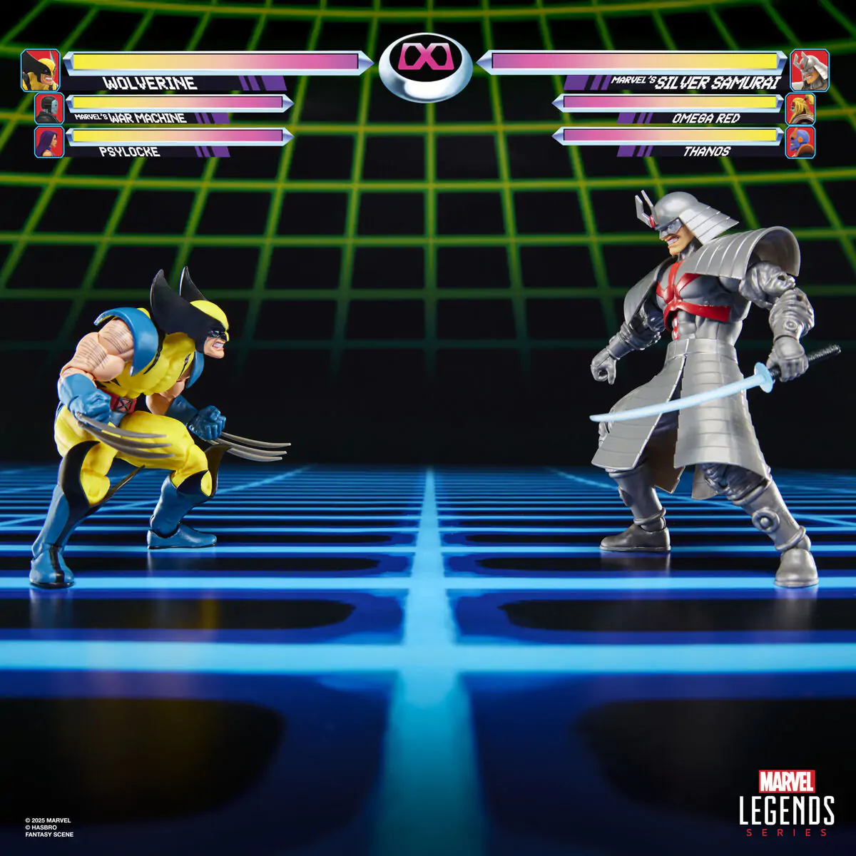 Marvel Legends Wolverine & Silver Samurai Gameverse balenie 2 figúrky 15 cm produktová fotografia