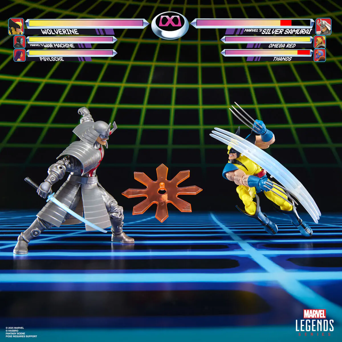 Marvel Legends Wolverine & Silver Samurai Gameverse balenie 2 figúrky 15 cm produktová fotografia