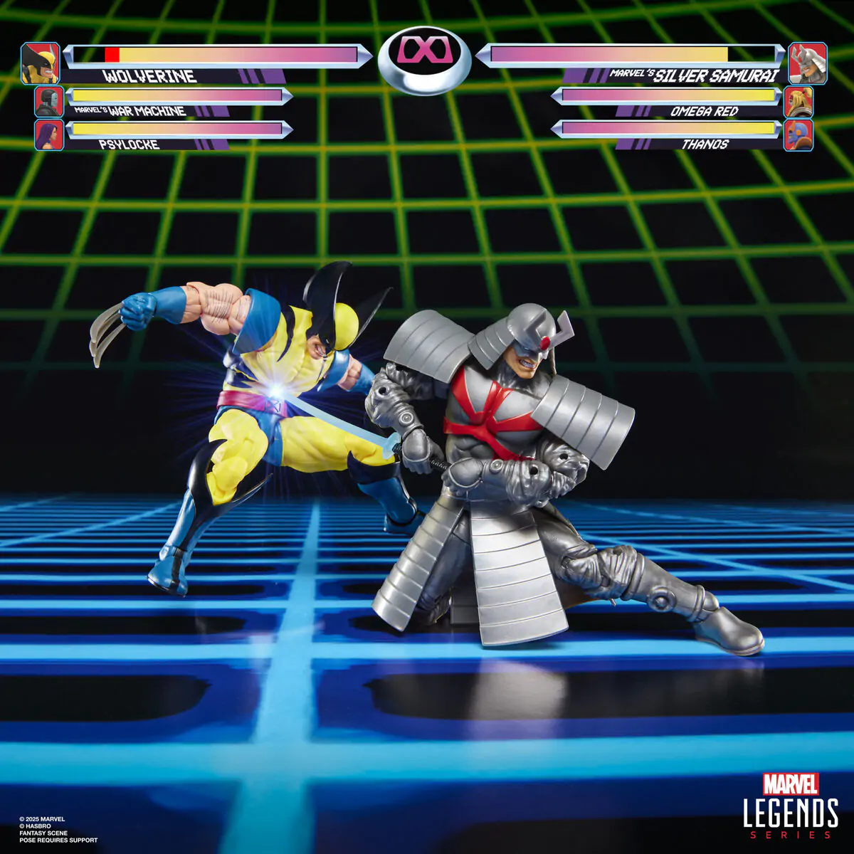 Marvel Legends Wolverine & Silver Samurai Gameverse balenie 2 figúrky 15 cm produktová fotografia