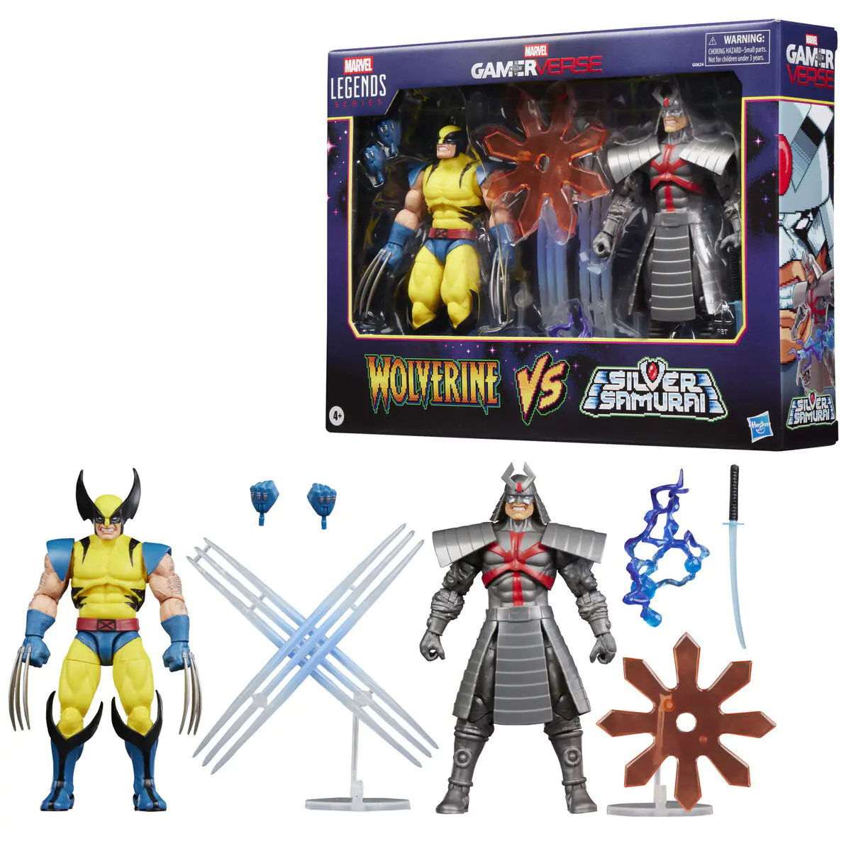 Marvel Legends Wolverine & Silver Samurai Gameverse balenie 2 figúrky 15 cm produktová fotografia