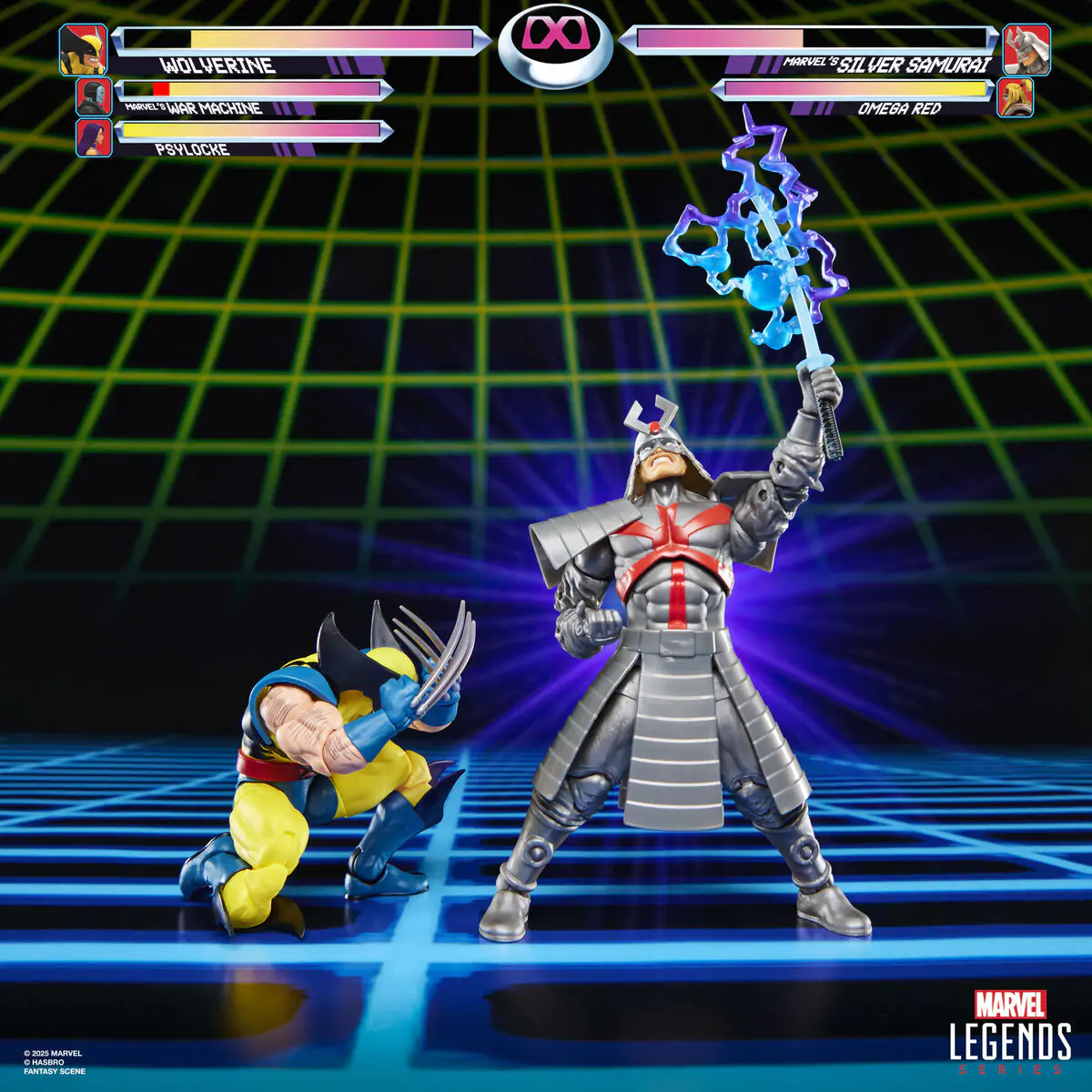 Marvel Legends Wolverine & Silver Samurai Gameverse balenie 2 figúrky 15 cm produktová fotografia