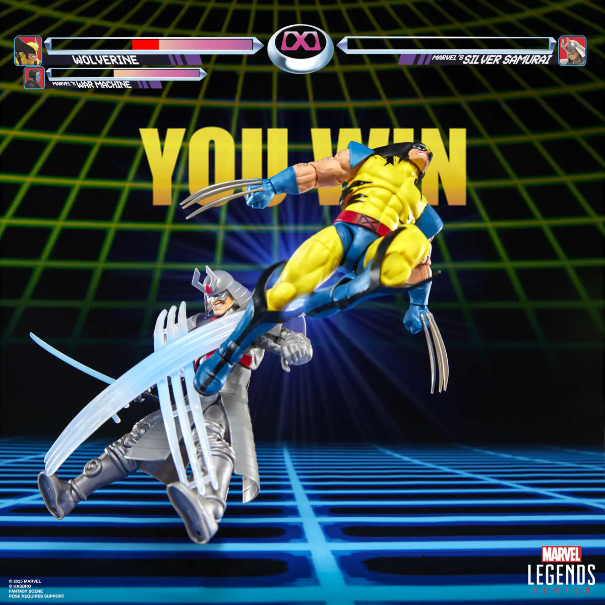 Marvel Legends Wolverine & Silver Samurai Gameverse balenie 2 figúrky 15 cm produktová fotografia