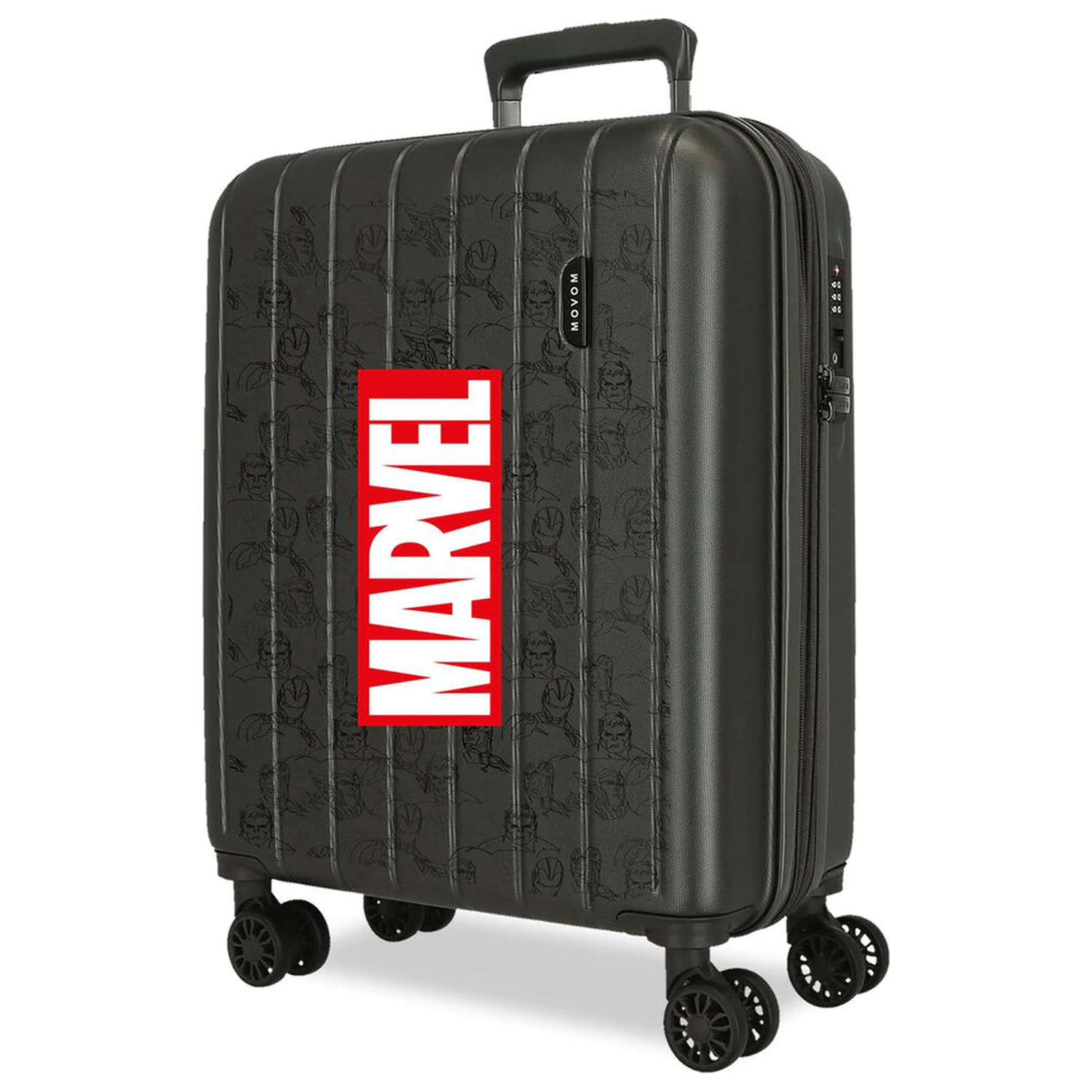 Marvel Logo ABS cestovný kufor na kolieskach 55cm produktová fotografia