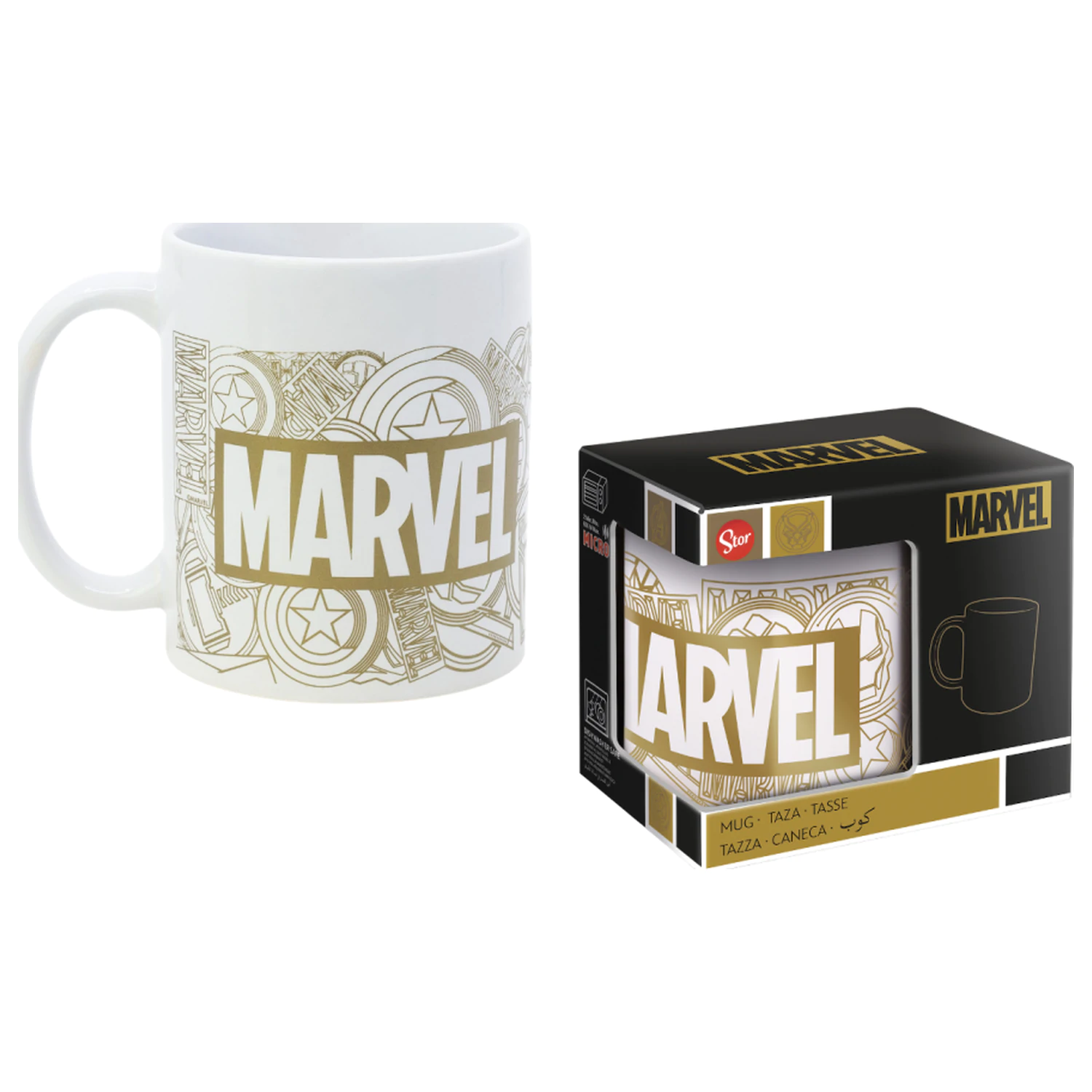 Marvel Logo keramický hrnček 325ml produktová fotografia