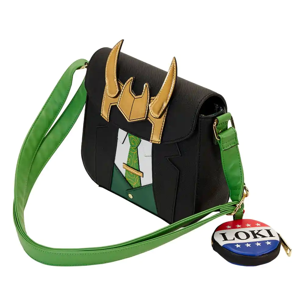 Marvel by Loungefly Crossbody Taška cez rameno Loki for President Cosplay produktová fotografia