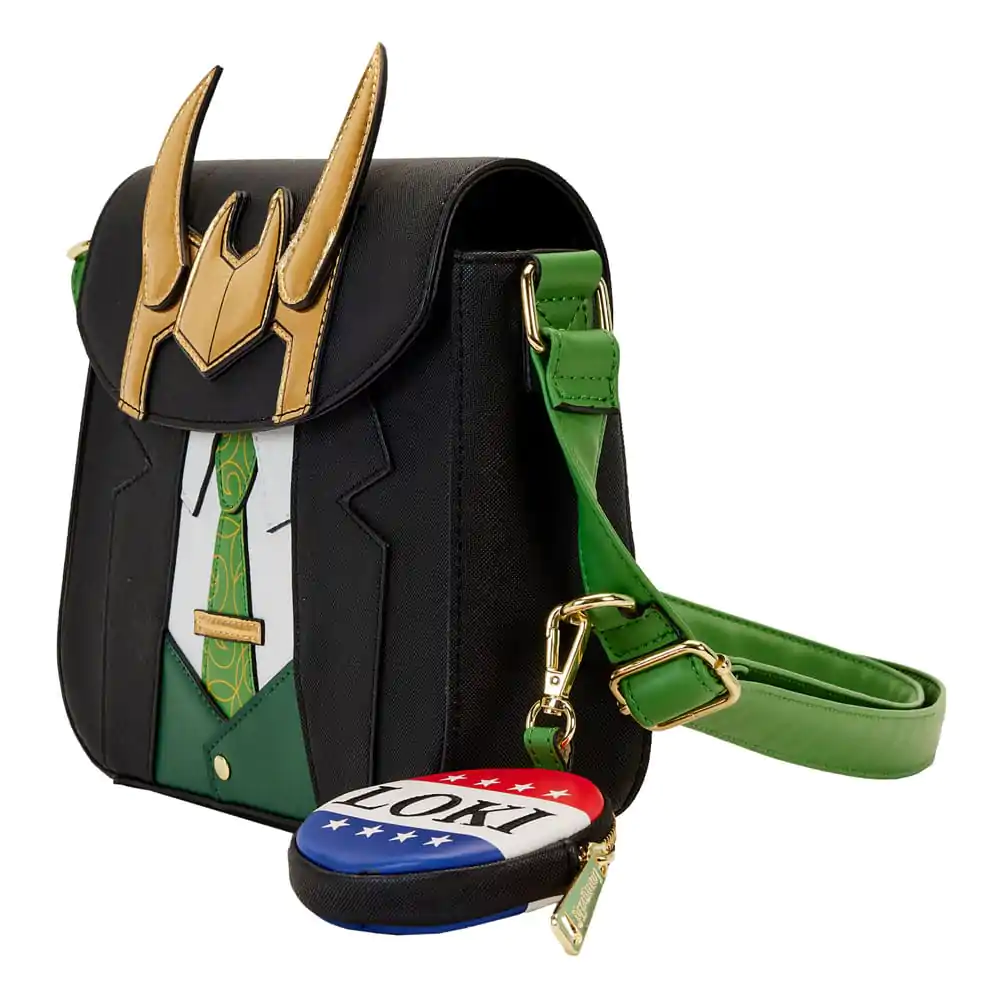 Marvel by Loungefly Crossbody Taška cez rameno Loki for President Cosplay produktová fotografia