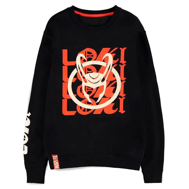 Marvel Loki Logo Text hoodie produktová fotografia