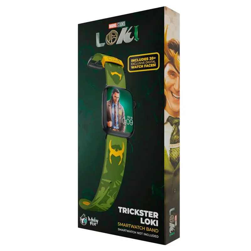 Marvel Loki remienok + vzory na ciferník produktová fotografia