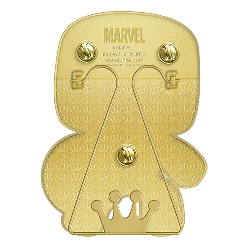 Marvel Loungefly POP! Smaltovaný odznak Captain America 10 cm produktová fotografia