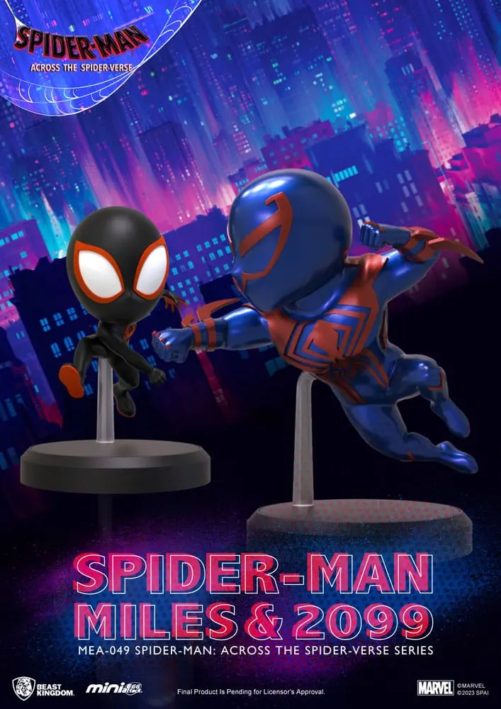 Marvel Mini Egg Attack figúrka Spider-Man: Across the Spider-Verse Series Spider-man Miles & 2099 8 -10 cm produktová fotografia