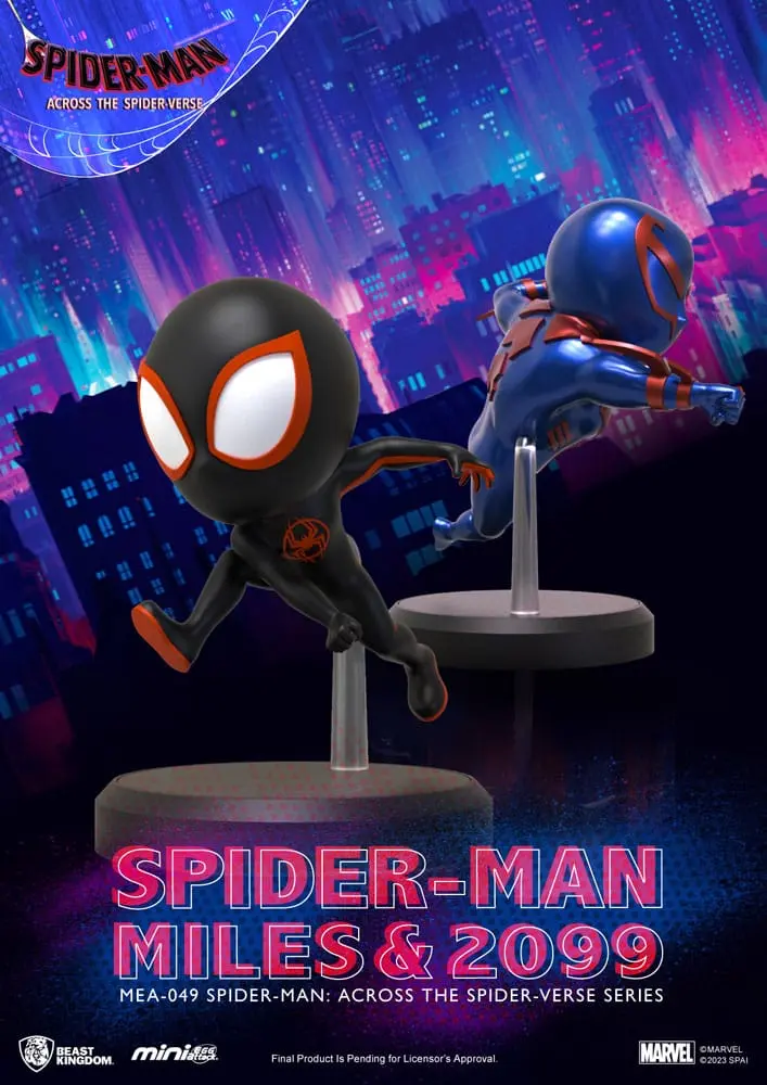 Marvel Mini Egg Attack figúrka Spider-Man: Across the Spider-Verse Series Spider-man Miles & 2099 8 -10 cm produktová fotografia