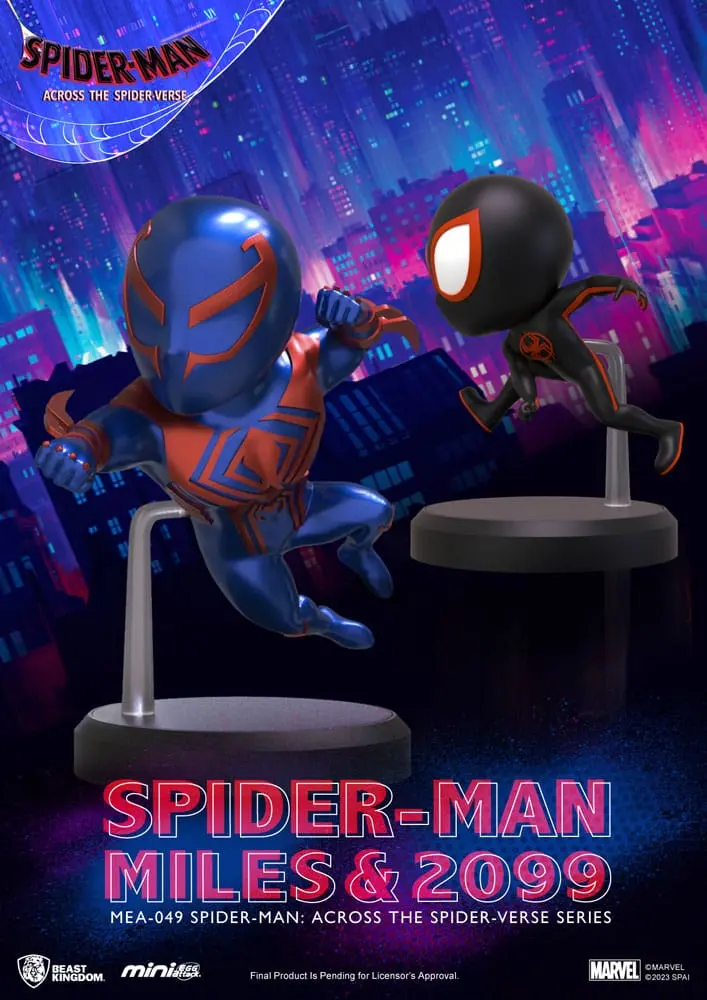 Marvel Mini Egg Attack figúrka Spider-Man: Across the Spider-Verse Series Spider-man Miles & 2099 8 -10 cm produktová fotografia