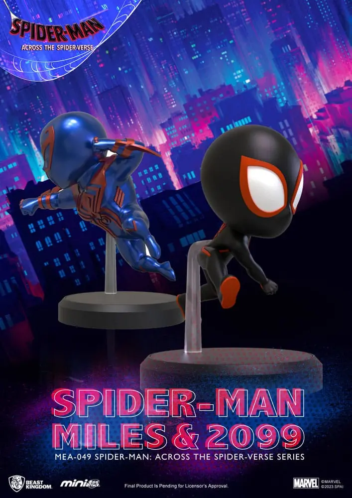 Marvel Mini Egg Attack figúrka Spider-Man: Across the Spider-Verse Series Spider-man Miles & 2099 8 -10 cm produktová fotografia