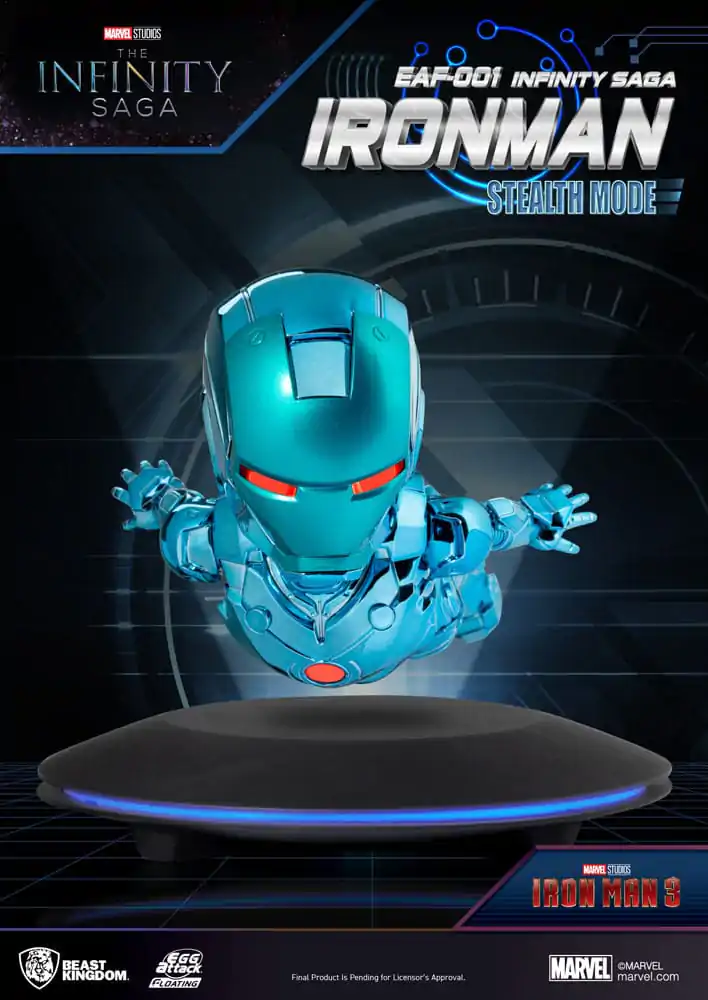 Marvel Mini Egg Attack letiace figúrky The Infinity Saga Ironman Stealth Mode 16 cm termékfotó