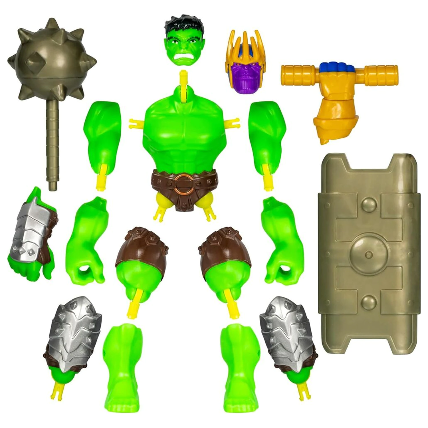 Marvel Mix Mashers Hulk Deluxe figúrka 12cm produktová fotografia