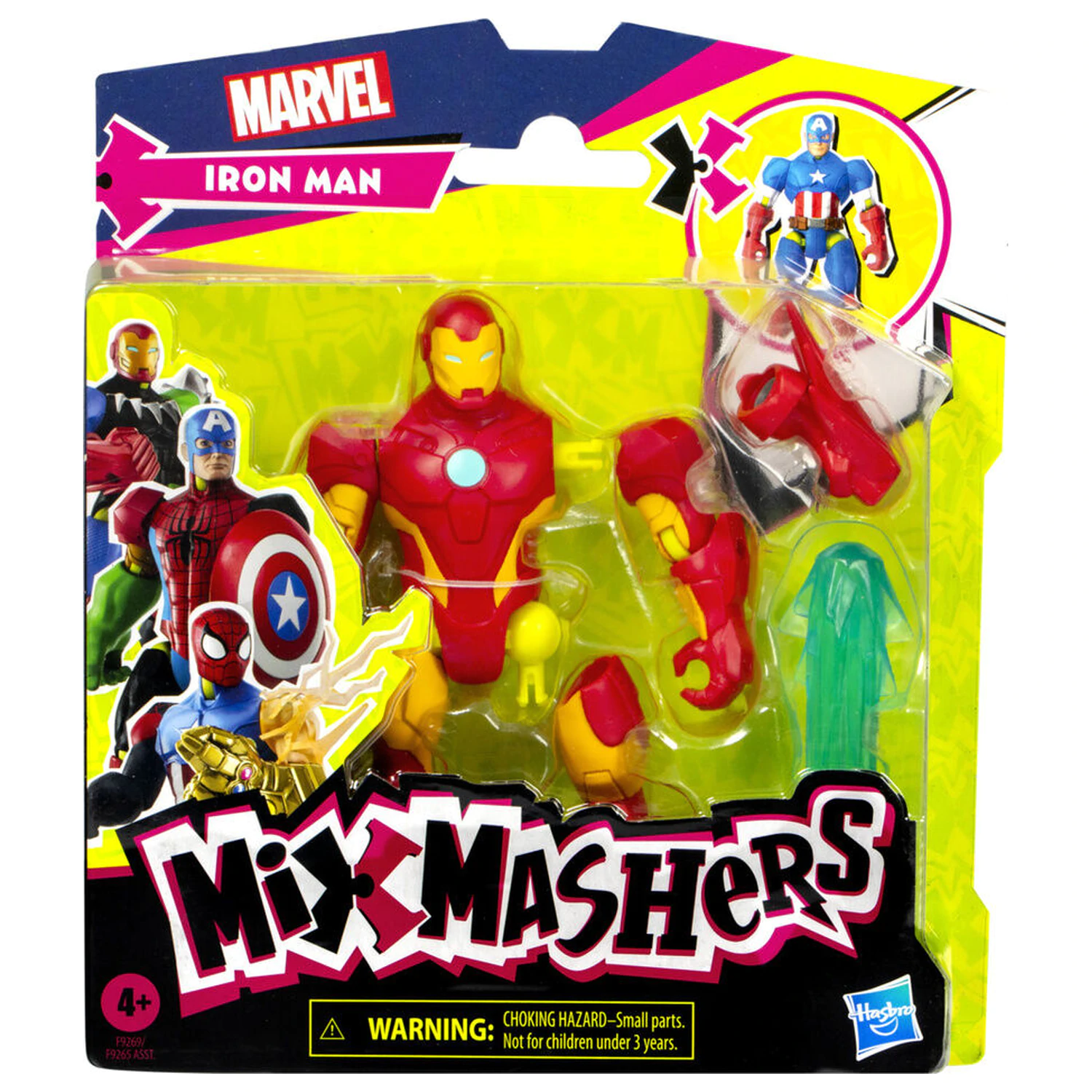Marvel Mix Mashers Iron Man figúrka 12 cm produktová fotografia