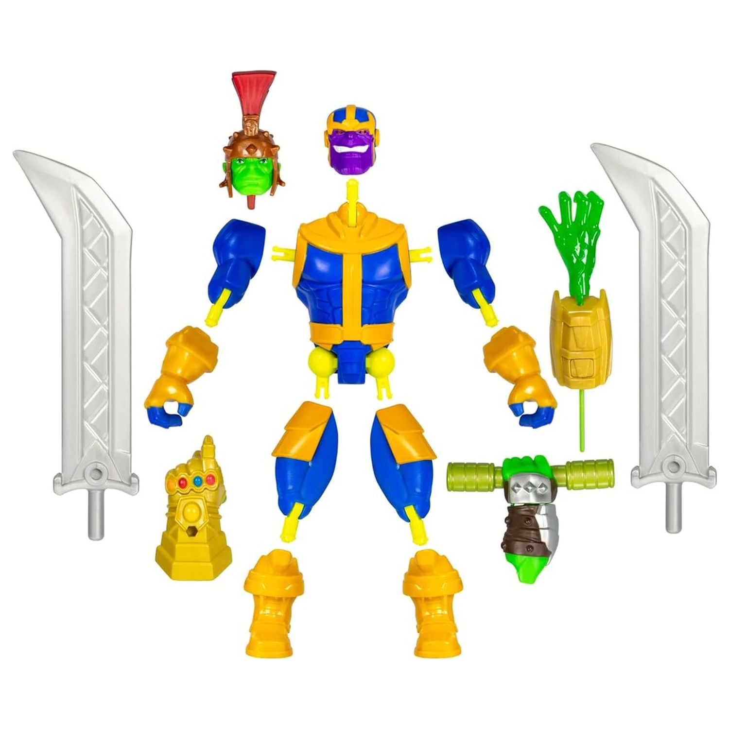 Marvel Mix Mashers Thanos Deluxe figúrka 12cm produktová fotografia