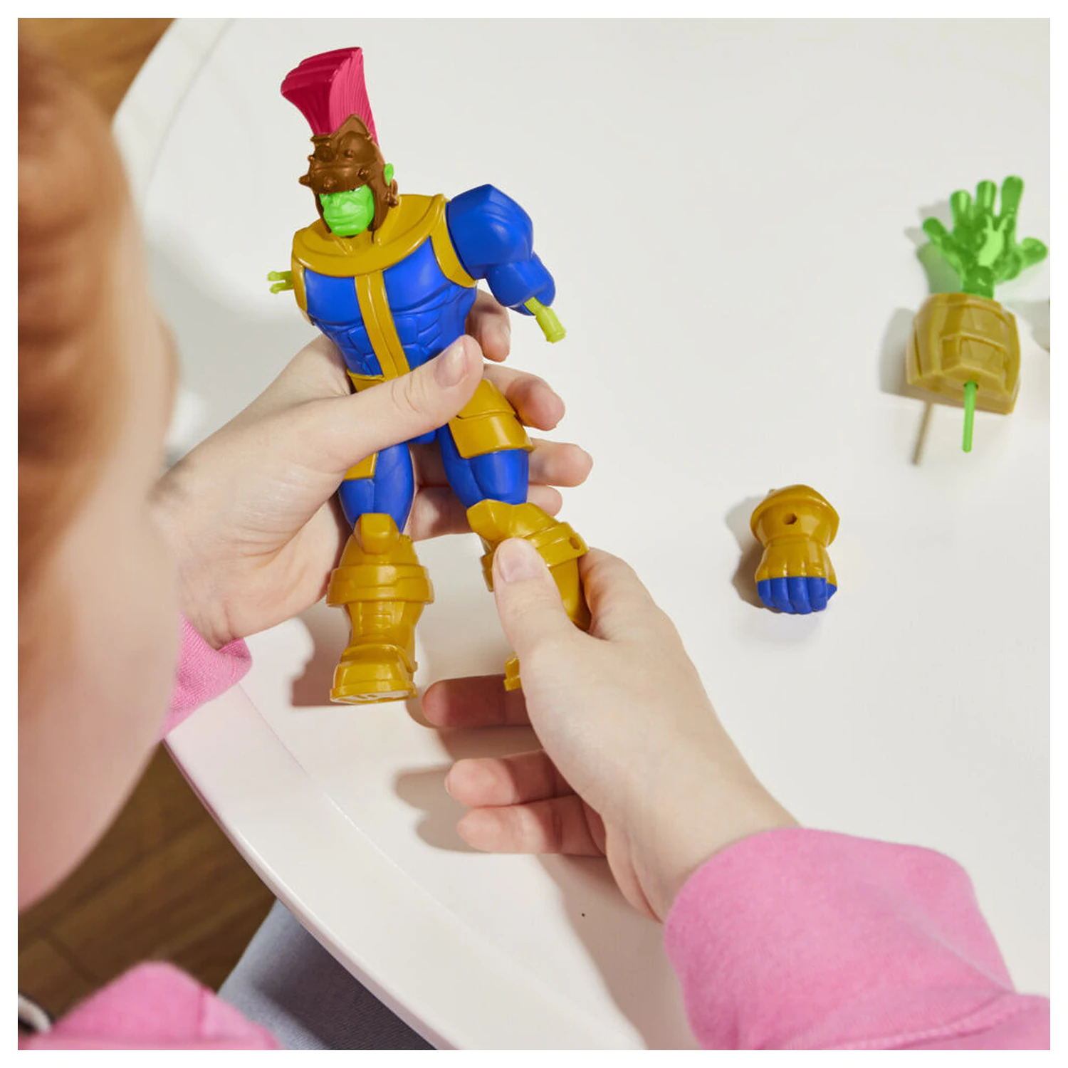 Marvel Mix Mashers Thanos Deluxe figúrka 12cm produktová fotografia