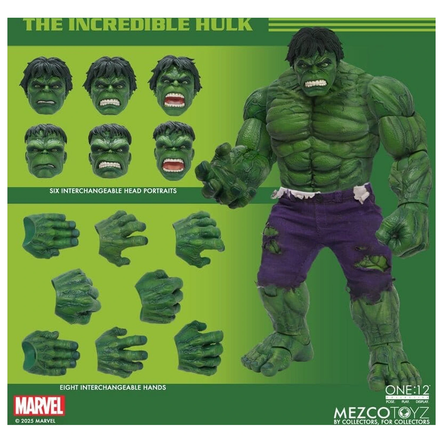 Marvel One:12 Collective akčná figúrka 1/12 Hulk 19 cm produktová fotografia