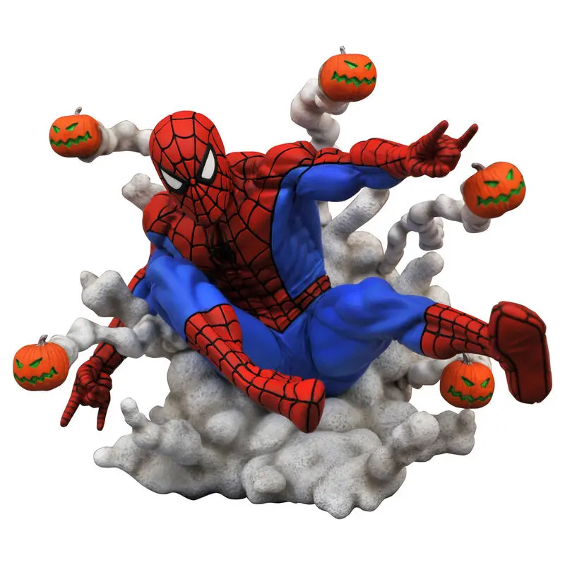 Marvel Comic Gallery PVC Statue Spider-Man Pumpkin Bombs 15 cm termékfotó