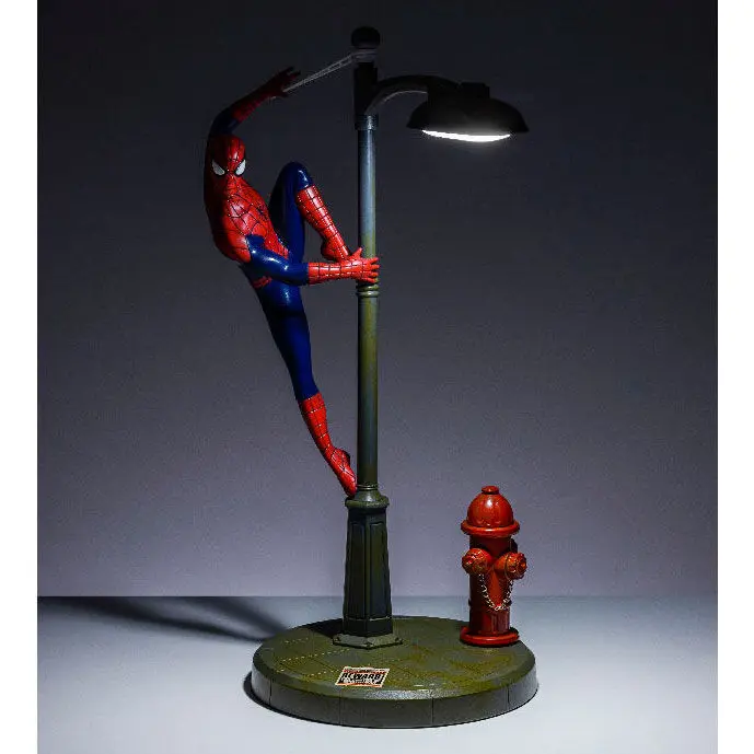 Marvel Spiderman lampa produktová fotografia