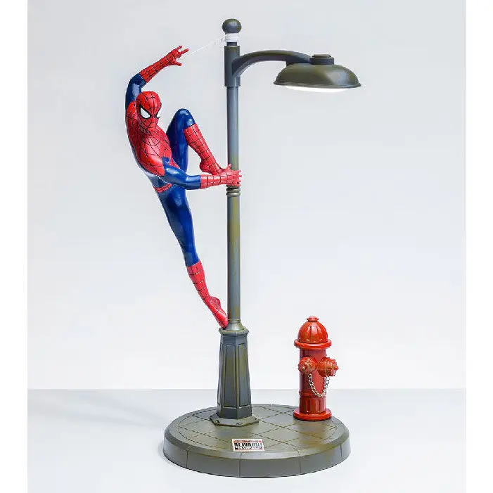 Marvel Spiderman lampa produktová fotografia
