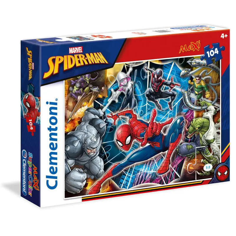 Marvel Spiderman Maxi puzzle 104 dielikov produktová fotografia