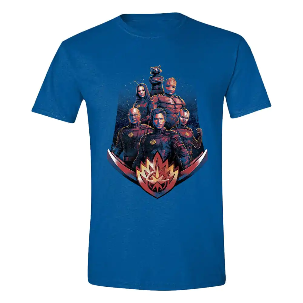 Pánske tričko Marvel T-Shirt Guardians Of The Galaxy Vol. 3 Distressed Group Pose termékfotó