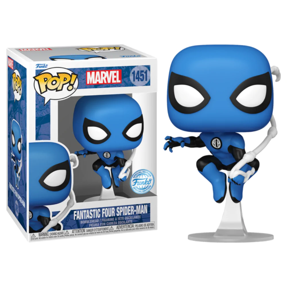 Marvel Pop! Fantastic Four vinylová figúrka Spider-Man Blue Suit Special Edition 10 cm produktová fotografia