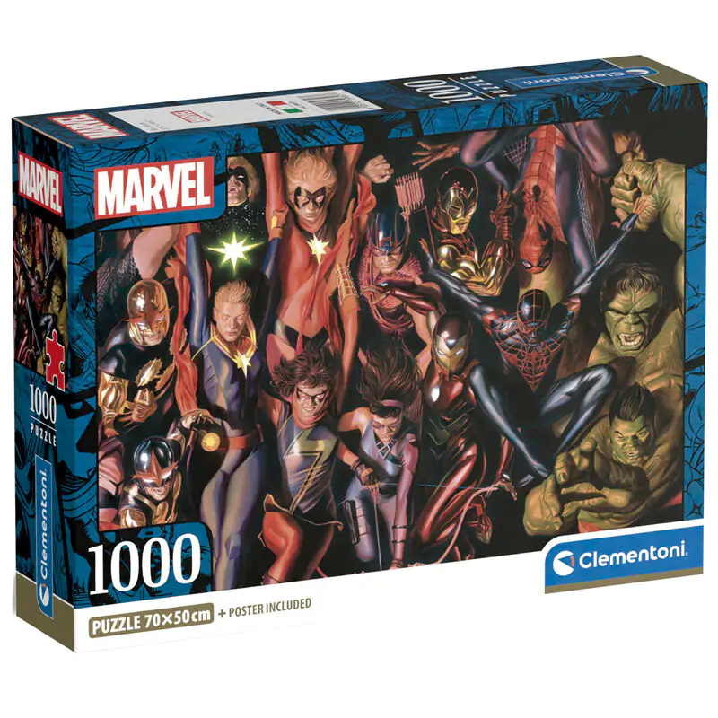 Marvel puzzle 1000 dielikov produktová fotografia