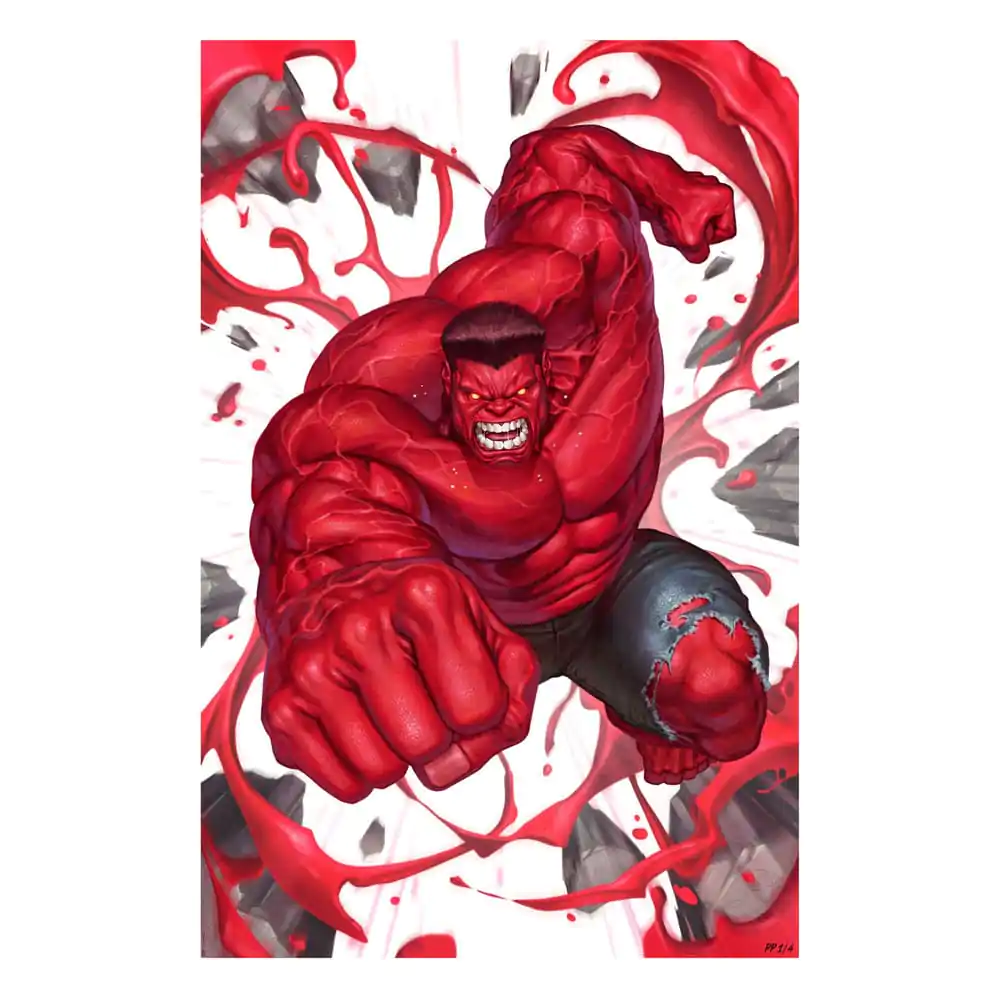 Marvel Red Hulk #1 Art Print Red Hulk 61 x 41 cm - bez rámu produktová fotografia