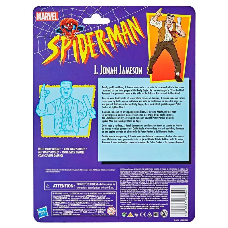 Marvel Retro Collection Spiderman J. Jonah Jameson figúrka 15cm produktová fotografia