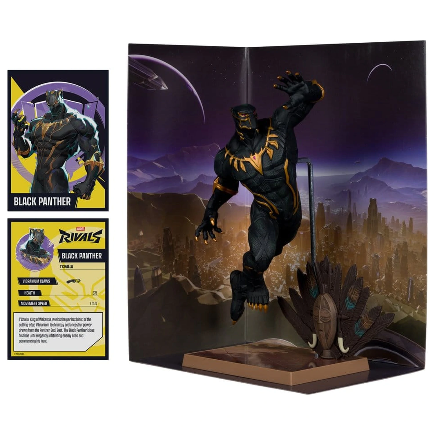 Marvel Rivals 1/6 socha Black Panther 27 cm produktová fotografia